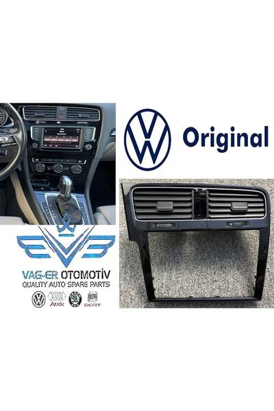 OEM Vw Golf 7.5 Ön Orta Teyip Teyp Çerçevesi+ızgara Komple 5g1819743