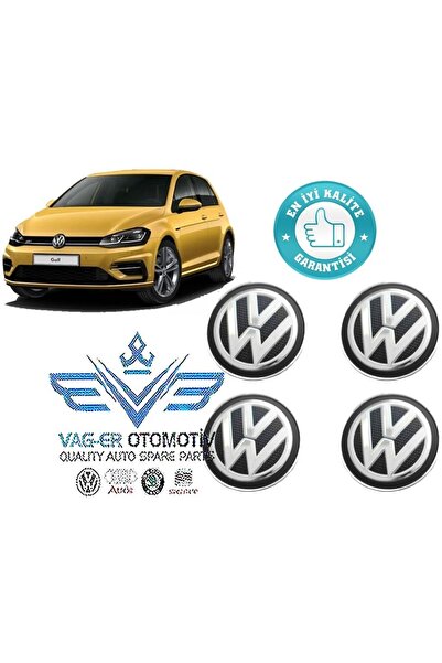 OEM Volkswagen Golf 7.5 2017-2020 Tekerlek Jant Göbek Arması Logosu