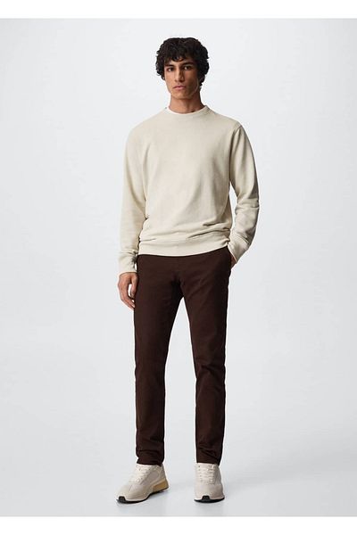 MANGO Man Slim Fit Serj Chino Trousers