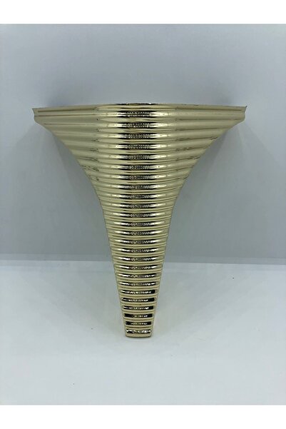 tarlasan Dekoratif, 15 Cm Gold Kaplama Baza,koltuk,mobilya Ayağı (4 Adet)