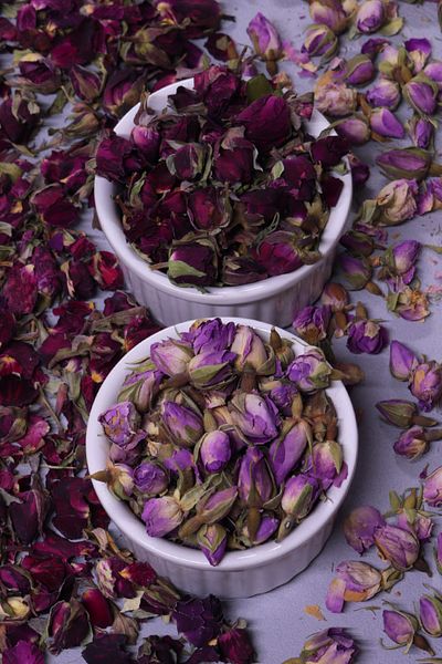 aktarix 2 Pack Bud Dried Rose 25 Gr Red 25 Gr Pink Total 50 Gr