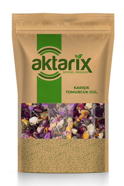 aktarix 1 Kg Mixed Color Bud Dried Rose