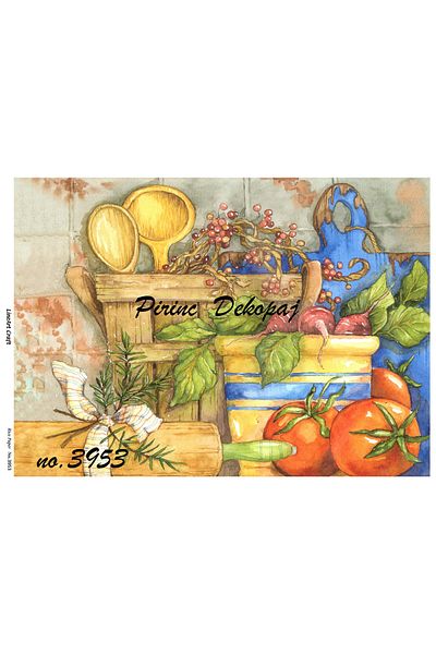 LİNEART No:3953 Brass Decophaj