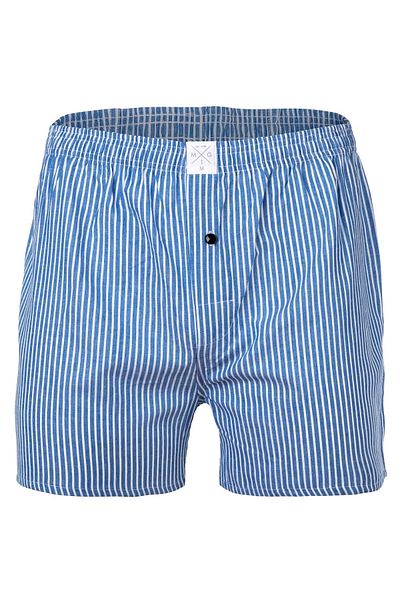MG-1 Herren Web-Boxershorts, 6er-Pack – klassische Boxershorts, Gemustert, Spar-Pack