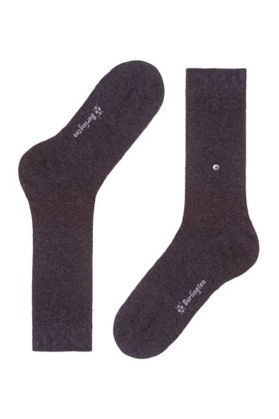 Burlington Herren Socken Casual 2er Pack - Baumwolle, Uni, Onesize, 40-46
