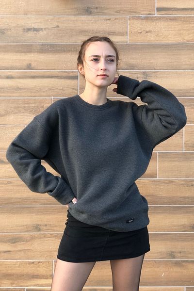 MBEY1989 Hanorac afumat supradimensionat Mbey - Unisex