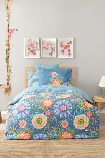 Karaca Home Young Florine 100% βαμβακερό μονό πλήρες κοστούμι