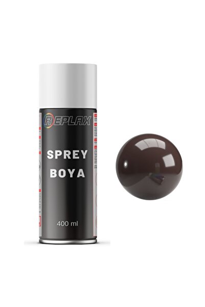 REPLAX Ahşap Boyası Kahverengi Sprey Boya 400 Ml.