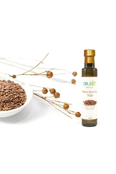 DR BİO Keten Tohumu Yağı (orijinal Soğuk Sıkım) 250 Ml