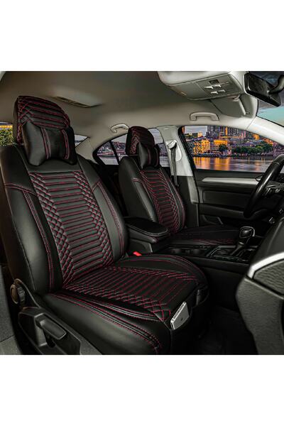 Generic Brand Fiat Egea Cross Compatible Luxury Full Leather Car Seat Cover F...
