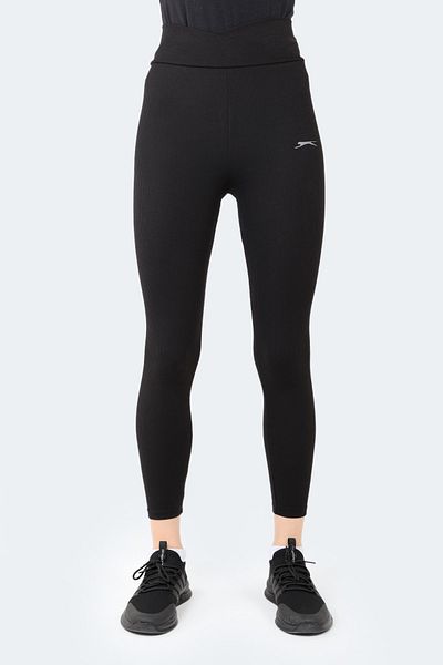 Slazenger Pradeep Damen Fitness-Tights Schwarz