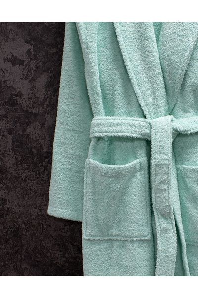 Class 100% Cotton Şalyaka Curl Bathrobe
