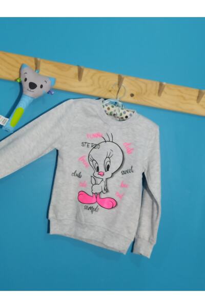 KIRMIZILIM Sezonsko Zimska majica za devojčice sa dva konca Čupkani materijal...