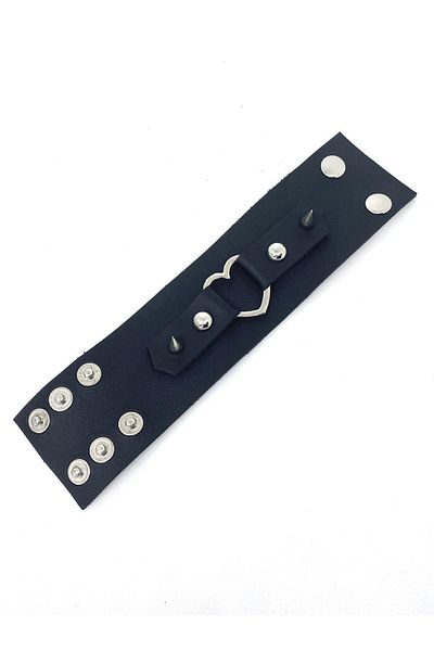 oldskoolbutik Heart Leather Bracelet