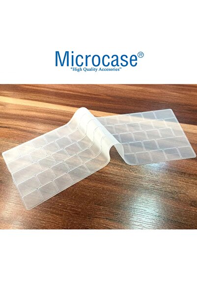 Microcase Macbook Air 13.6 M2 A2681 Mlxw3tu/a Silikon Klavye Koruması Eu Türkçe Şeffaf - Al3193