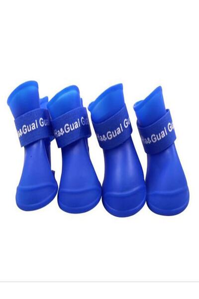 Club Safari Köpek Ayakkabısı Silikon Cırt Cırtlı S En:3.3 Cm Boy:4.3 Cm