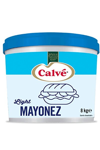 Calve Mayonez Az Yağlı 8kg