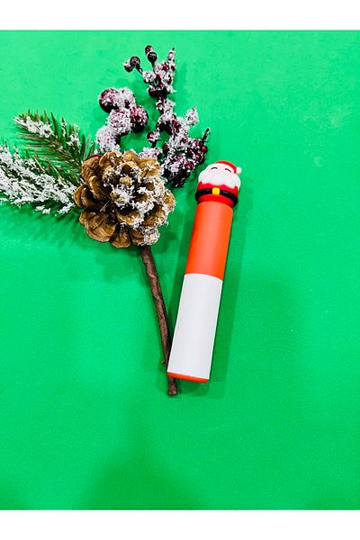 Taros Santa Claus Orange Highlighter with Snap-on and Removable Head