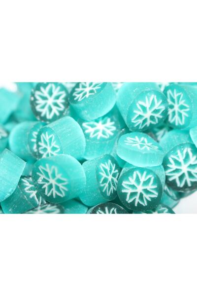 ŞEKERCİYAŞAR Yılbaşı Özel Kar Tanesi Desenli Lolly Akide Şeker 250 Gr.