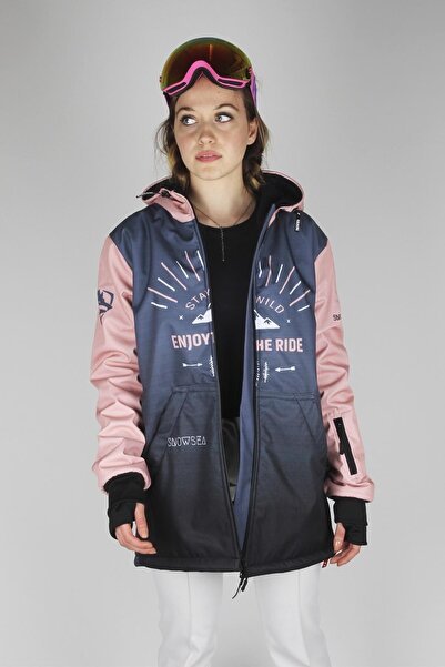 SNOWSEA Kurt&Kadın Fermuar Ss7787 Kadın Kayak Montu 1. Kalite Kadın Snowboard...