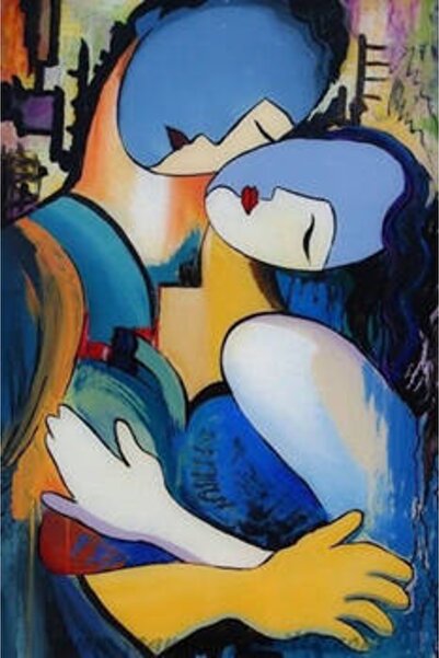 kendinyaphobi Sayılarla Boyama Seti Kasnaklı Sevgilim 2 40x50 Cm