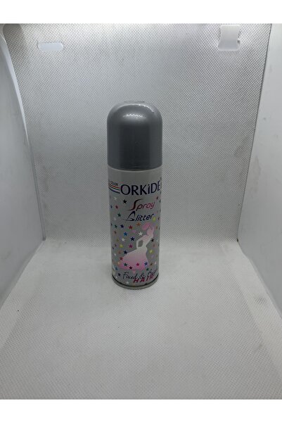 Orkide Glitter Spray Silver Gümüş Sim Sprey 90ml