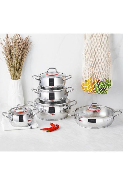 Karaca Emirgan 10 Piece Cookware Set