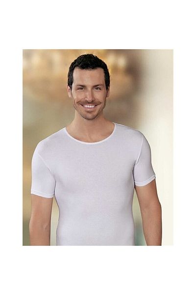 GÜMÜŞ Men's Sports Short Sleeve Undershirt 4050 12 Pack