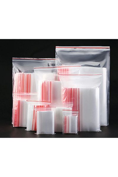 KENT Ziplock Bag Transparent Bag 27*21 Cm 100 Pieces