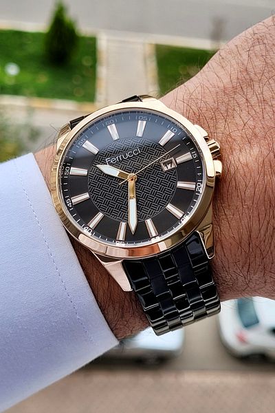 Ferrucci Men's Wristwatch with Calendar