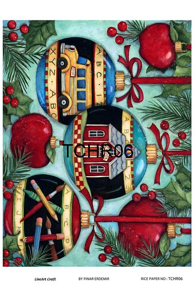 LİNEART Tchr06 Brass Decopage