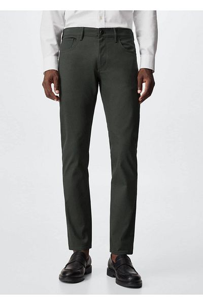MANGO Man Slim Cut τζιν παντελόνι Serj
