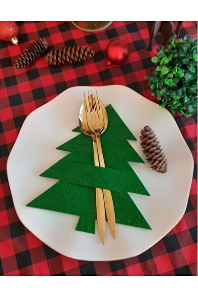 Nisstore Linguri din pâslă de Anul Nou (6 bucăți)