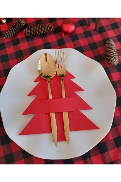 Nisstore Linguri din pâslă de Anul Nou (6 bucăți)