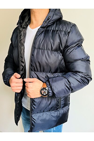 Kapüşonlu Şişme Mont.