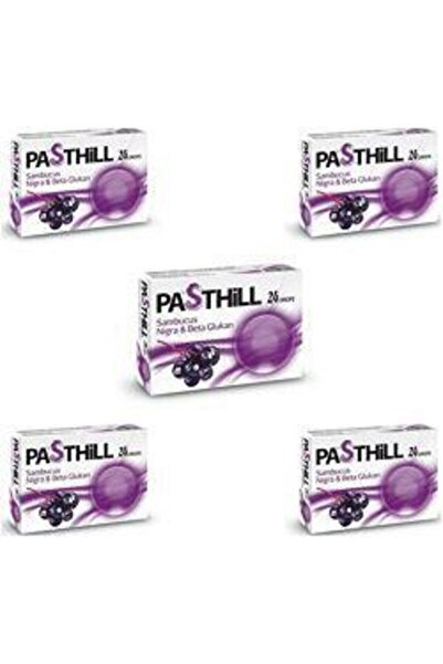 ledafarma Ledapharma Pasthill - سامبوكوس نيجرا وبيتا جلوكان 24 قطرة 5 صناديق