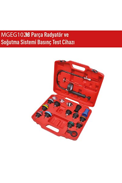 Omega 18 Parça Radyatör Ve Soğutma Sistemi Basınç Test Cihazı Mgeg1026