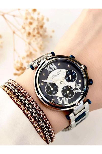 Navimarine Vr-b01 30 Mt Water Resistant Steel Cord Non Tarnish Internal Functions Active Women's Wristwatch