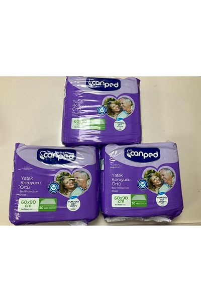 Canped Mattress Protector 30 Pieces 60x90 90 Pieces 3 Packs