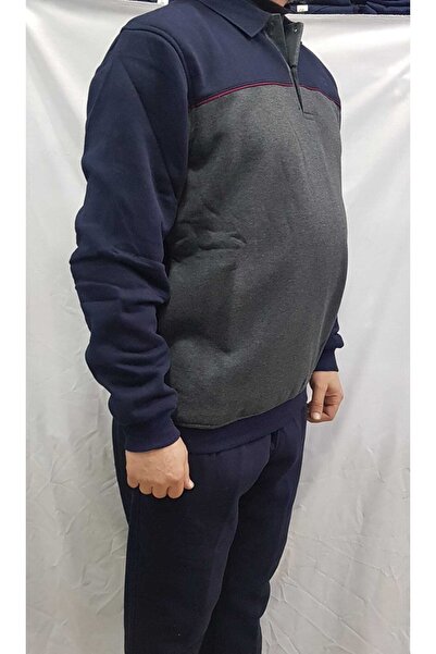 SİMENTİ Battalyakalı 3 Iplik Şardonlu Eşofman takımı