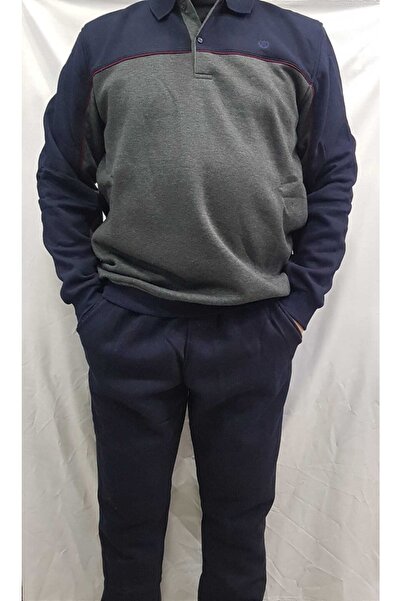 SİMENTİ Battalyakalı 3 Iplik Şardonlu Eşofman takımı