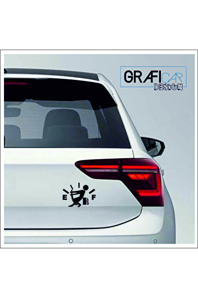 GRAFİCAR ملصق مؤشر البنزين E/f متوافق