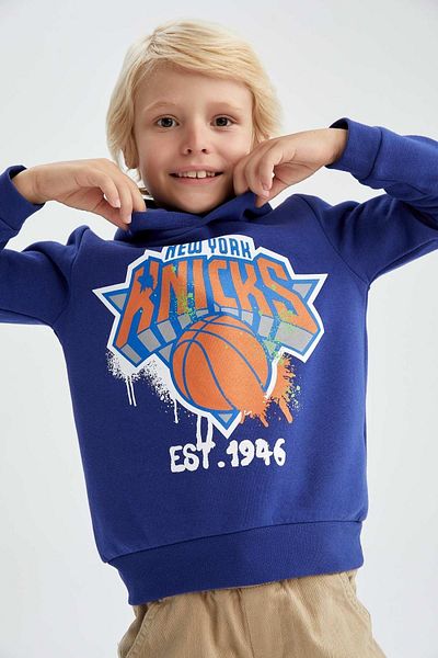 DeFacto Hanorac cu glugă Nba New York Knicks pentru băiat