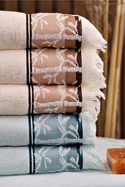 Özdilek Sunset 6 τεμαχίων Bamboo Water Absorbency High 50*80 Πετσέτα προσώπου χεριών