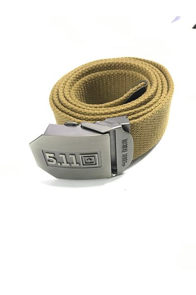 5.11 Tactical Military Bandolier Beige Metal Buckle