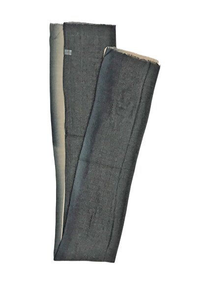 HitDukkan Krem Siyah Renk Geçişli %100 Pamuk Şal 90x190 Cm