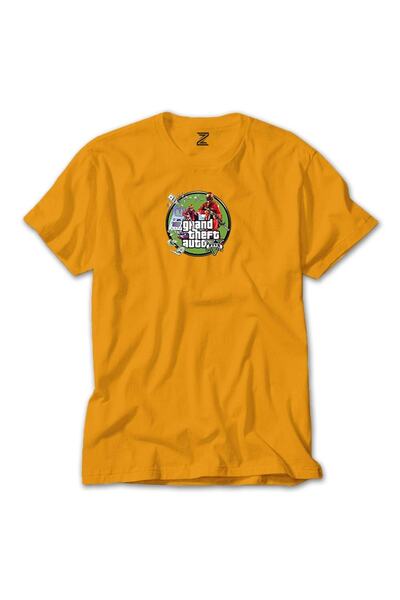 Z zepplin Tricou galben Gta Robbers