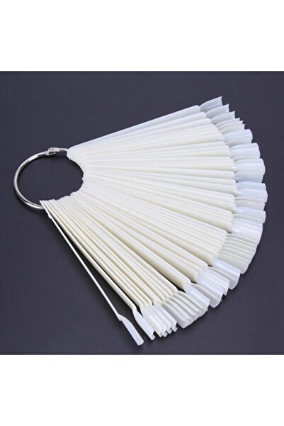 Nail Master 50'li Anahtar Kartela Oje Katoloğu Natural Renk