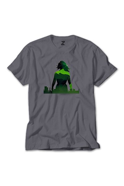 Z zepplin Tricou gri She Hulk City
