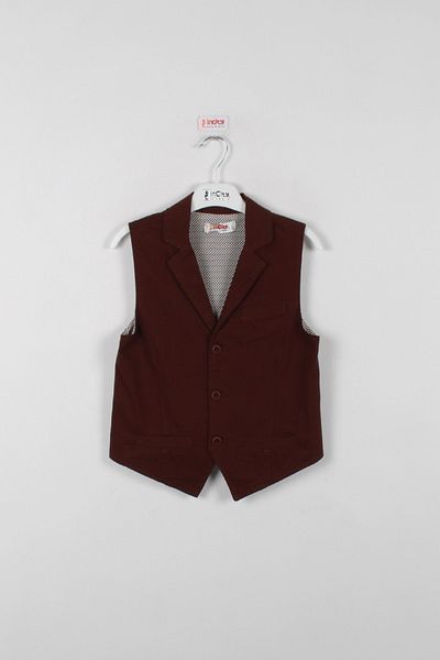 incity Boy's Brown Vest